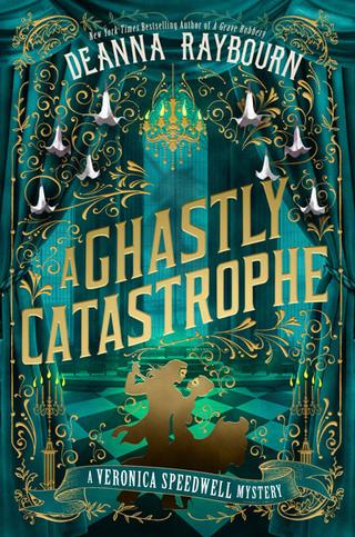 Omslaget til A Ghastly Catastrophe af Deanna Raybourn (engelsk udgave)