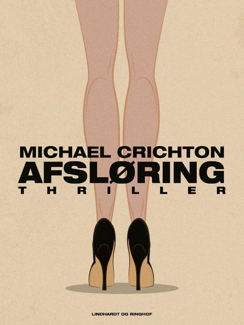 Afsløring – originalt bogomslag, Michael Crichton