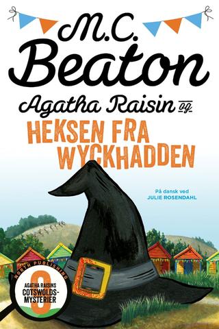 Omslaget til Agatha Raisin og heksen fra Wyckhadden af M.C. Beaton