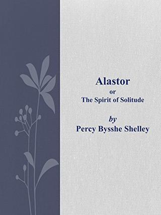 Omslaget til Alastor; or, The Spirit of Solitude af Percy Bysshe Shelley (engelsk udgave)
