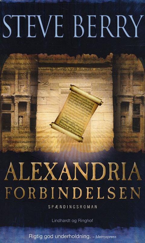 Alexandriaforbindelsen – originalt bogomslag, Steve Berry