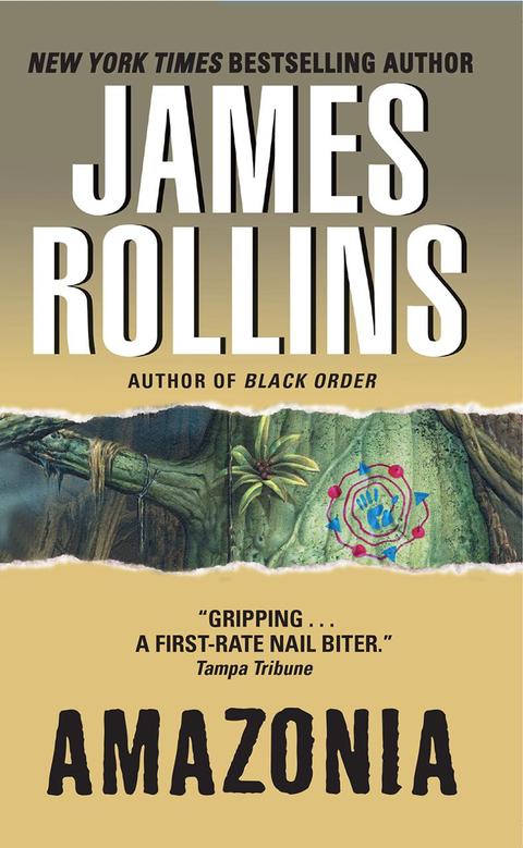 Amazonia – originalt bogomslag, James Rollins
