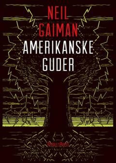 Amerikanske guder – originalt bogomslag, Neil Gaiman