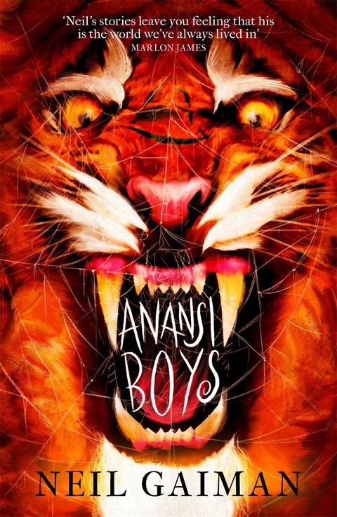 Anansi Boys – originalt bogomslag, Neil Gaiman