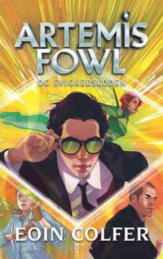 Omslaget til Artemis Fowl og evighedskoden af Eoin Colfer
