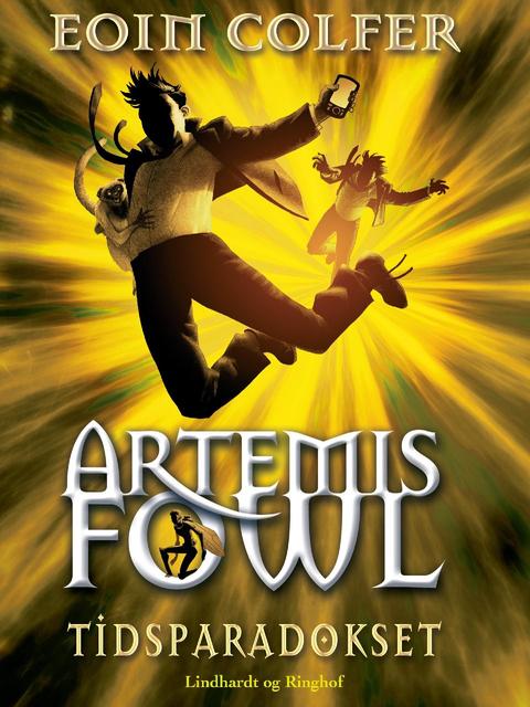 Artemis Fowl – tidsparadokset – originalt bogomslag, Eoin Colfer