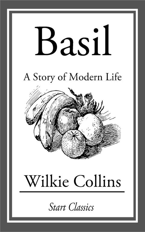 Basil – originalt bogomslag, Wilkie Collins