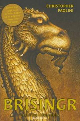 Omslaget til Brisingr af Christopher Paolini