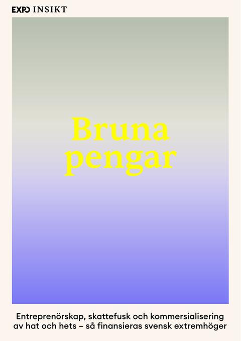 Bruna pengar – bogomslag, Morgan Finnsiö & Jonathan Leman & Niclas Nilsson & Daniel Poohl