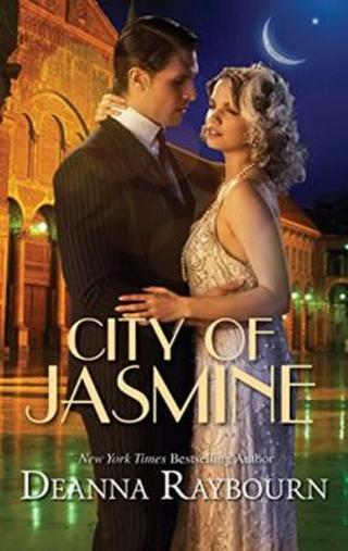 Omslaget til City of Jasmine af Deanna Raybourn (engelsk udgave)