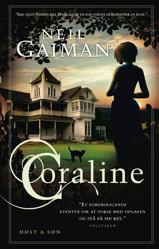 Omslaget til Coraline af Neil Gaiman