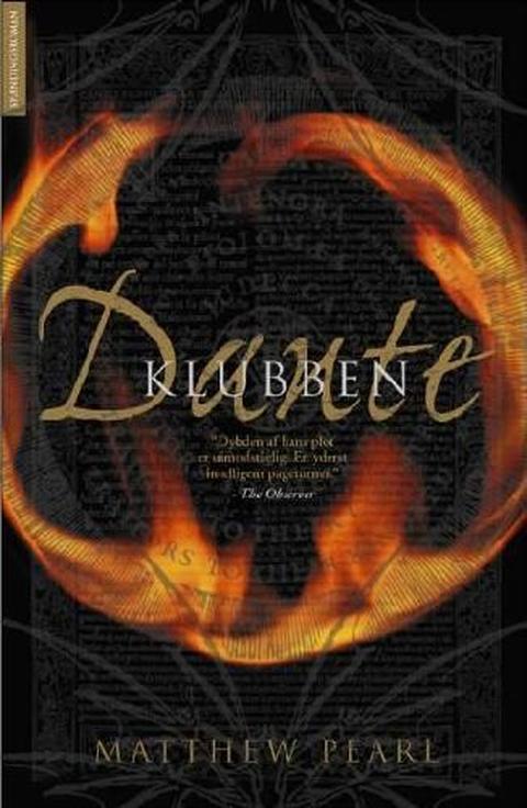 Danteklubben – originalt bogomslag, Matthew Pearl