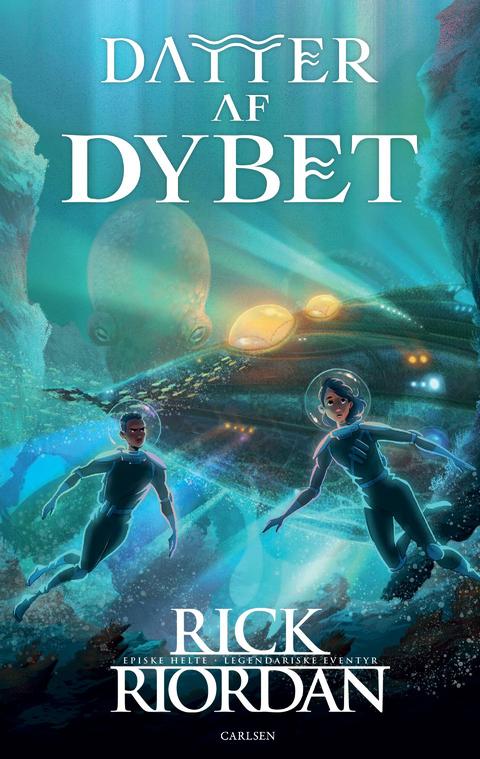 Datter af dybet – originalt bogomslag, Rick Riordan