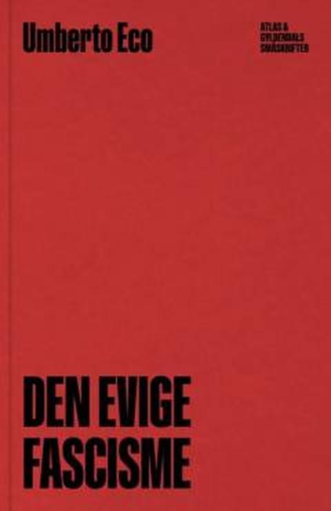 Den evige fascisme – originalt bogomslag, Umberto Eco