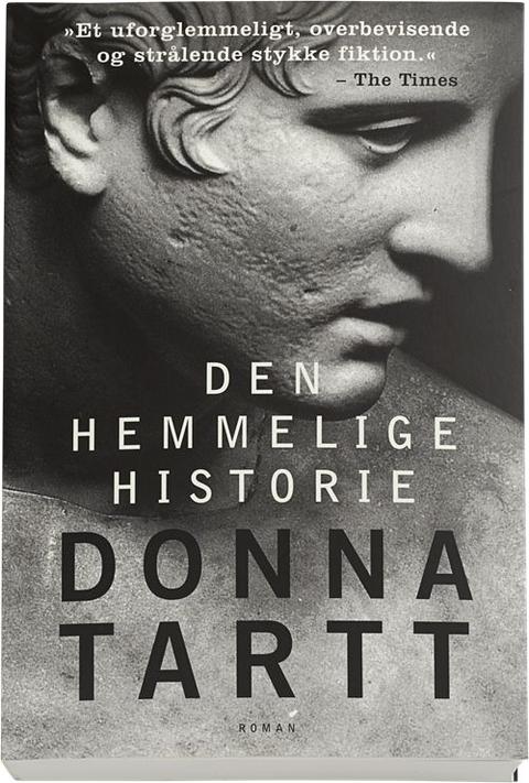 Den hemmelige historie – originalt bogomslag, Donna Tartt