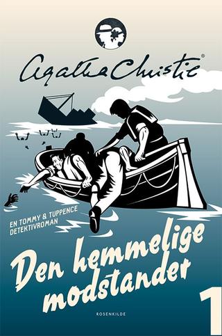 Omslaget til Den hemmelige modstander af Agatha Christie