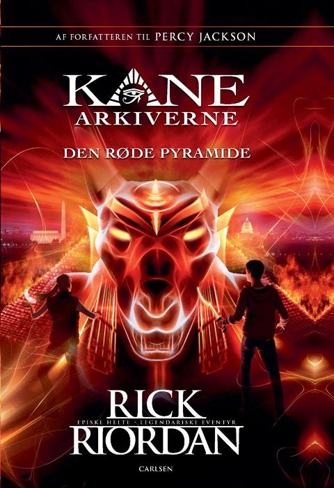 Den røde pyramide – originalt bogomslag, Rick Riordan