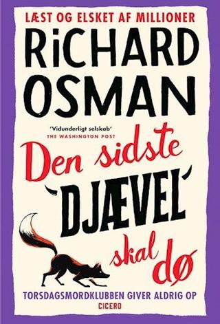 Omslaget til Den sidste djævel skal dø af Richard Osman