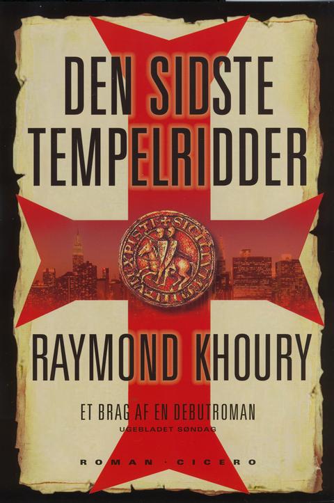 Den sidste tempelridder – originalt bogomslag, Raymond Khoury