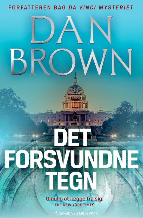 Det forsvundne tegn – originalt bogomslag, Dan Brown