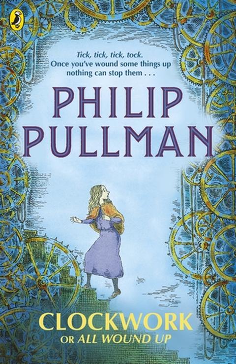 Det fortryllede urværk – bogomslag, Philip Pullman
