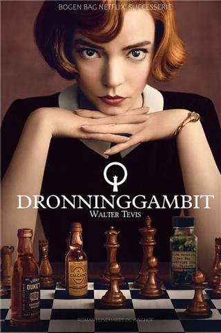 Omslaget til Dronninggambit af Walter Tevis