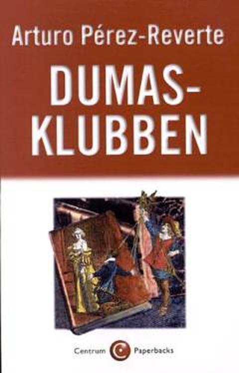Dumas-Klubben – originalt bogomslag, Arturo Pérez-Reverte
