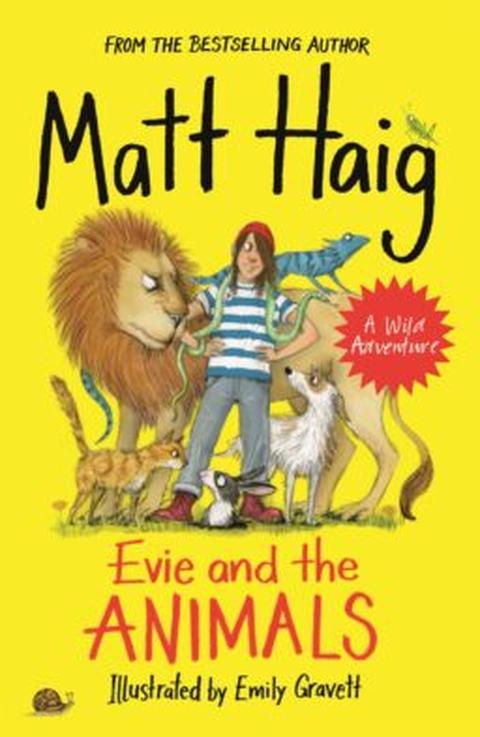Evie and the Animals – originalt bogomslag, Matt Haig