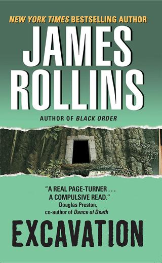 Omslaget til Excavation af James Rollins (engelsk udgave)