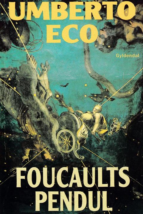 Foucaults pendul – originalt bogomslag, Umberto Eco
