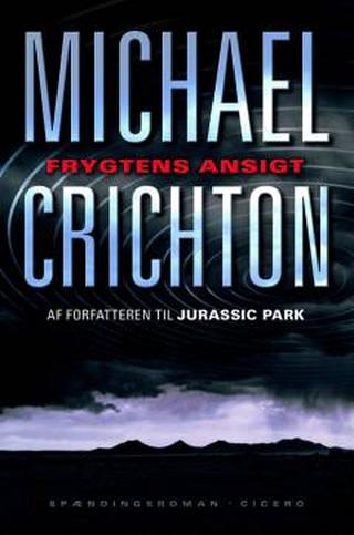 Omslaget til Frygtens ansigt af Michael Crichton