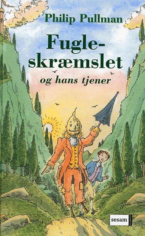 Fugleskræmslet og hans tjener – bogomslag, Philip Pullman