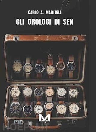 Omslaget til Gli orologi di Sen af Carlo A. Martigli (italiensk udgave)