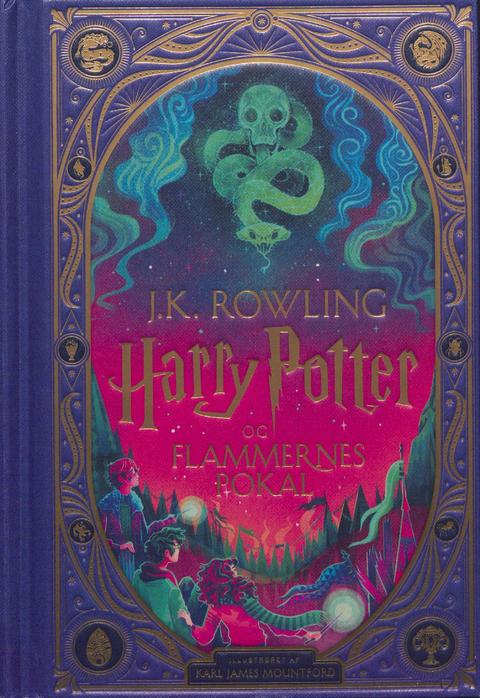 Harry Potter og Flammernes Pokal – originalt bogomslag, J.K. Rowling