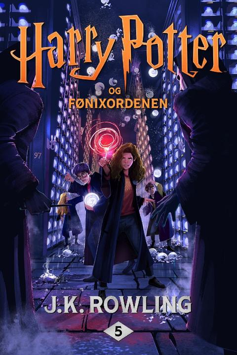 Harry Potter og Fønixordenen – originalt bogomslag, J.K. Rowling