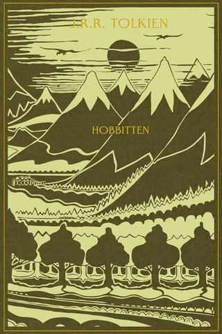 Omslaget til Hobbitten af J.R.R. Tolkien