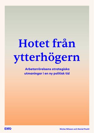 Omslaget til Hotet från ytterhögern af Niclas Nilsson & Daniel Poohl (svensk udgave)