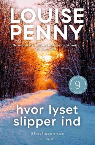 Omslaget til Hvor lyset slipper ind af Louise Penny