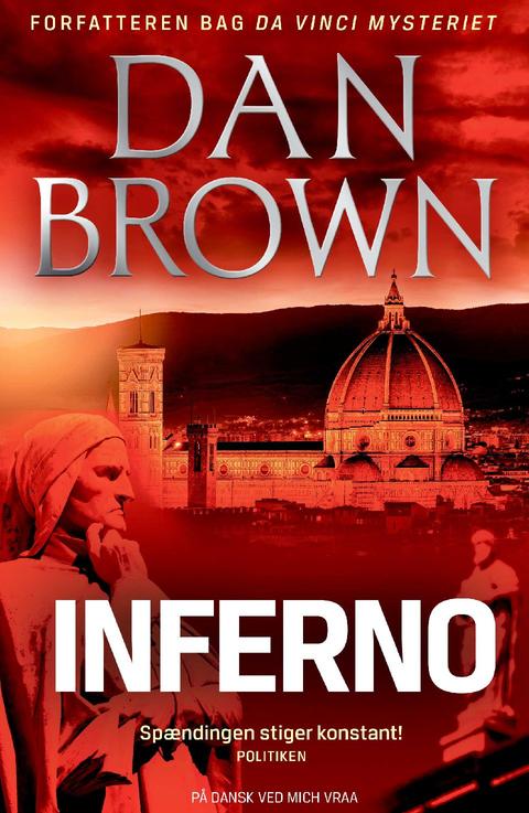 Inferno – originalt bogomslag, Dan Brown