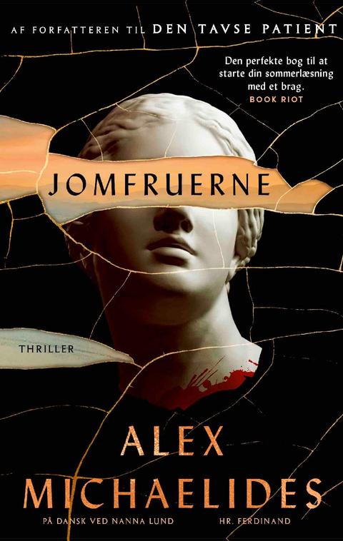 Jomfruerne – originalt bogomslag, Alex Michaelides
