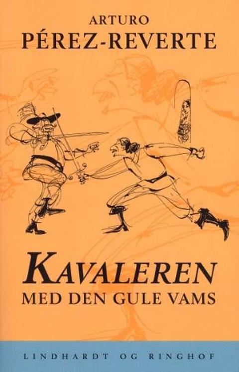 Kavaleren med den gule vams – originalt bogomslag, Arturo Pérez-Reverte