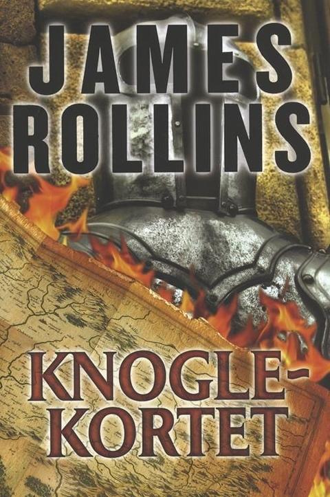 Knoglekortet – originalt bogomslag, James Rollins