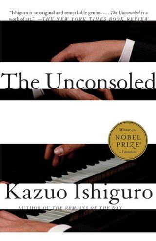 Omslaget til Koncerten af Kazuo Ishiguro (engelsk udgave)