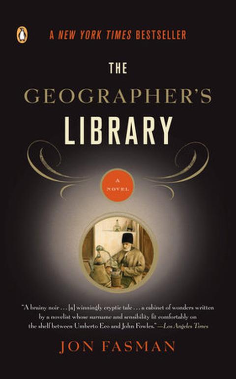 Korttegnerens bibliotek – originalt bogomslag, Jon Fasman