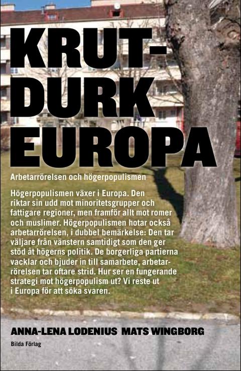 Krutdurk Europa – bogomslag, Anna-Lena Lodenius & Mats Wingborg
