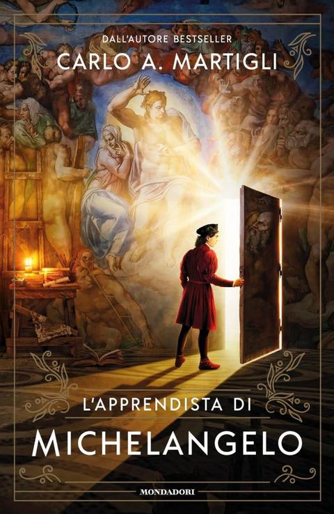 L’apprendista di Michelangelo – originalt bogomslag, Carlo A. Martigli