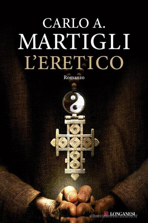 L’eretico – originalt bogomslag, Carlo A. Martigli