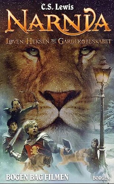 Løven, heksen og garderobeskabet – originalt bogomslag, C.S. Lewis