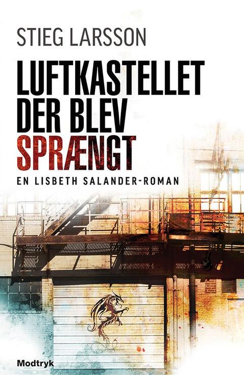 Luftkastellet der blev sprængt – originalt bogomslag, Stieg Larsson