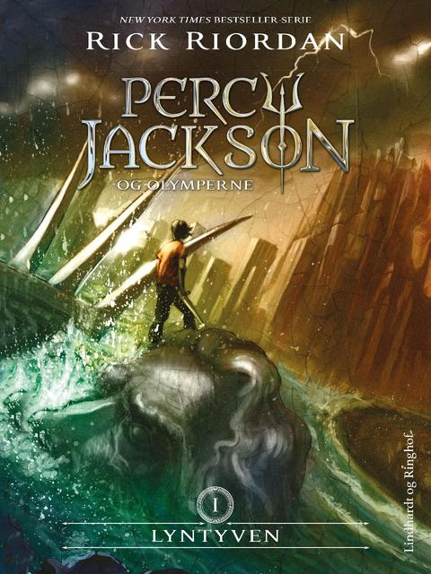 Lyntyven – originalt bogomslag, Rick Riordan